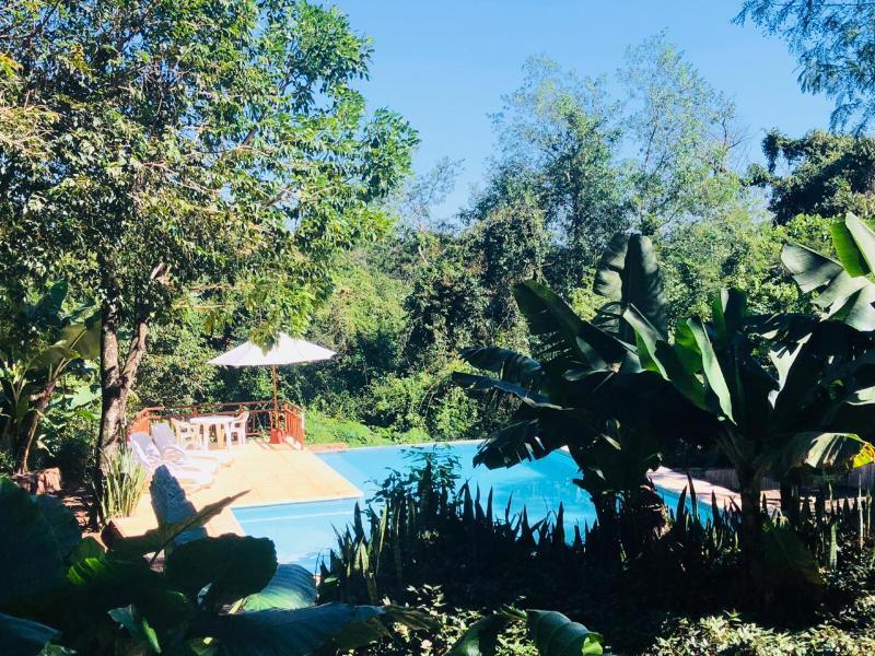 Raices Amambai Lodges Puerto Iguazu Bagian luar foto
